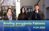 Briefing prezydenta Pabianic - Realizacja dodatku osłonowego